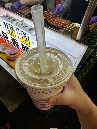 波哥500cc冷熱飲專賣攤 店面照